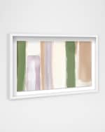 Image 3 of 3: The Oliver Gal Artist Co. "White and Green I" Framed Wall Art Print by Maira Kalman 