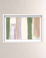 Image 1 of 3: The Oliver Gal Artist Co. "White and Green I" Framed Wall Art Print by Maira Kalman 
