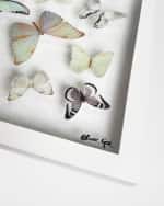 Image 3 of 5: The Oliver Gal Artist Co. "Butterfly Scarf" Framed Art Print