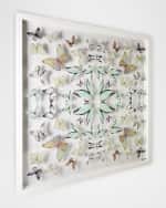 Image 5 of 5: The Oliver Gal Artist Co. "Butterfly Scarf" Framed Art Print