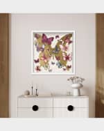 Image 2 of 4: The Oliver Gal Artist Co. "Butterfly Pins" Hand-Embellished Art Print