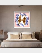 Image 2 of 4: The Oliver Gal Artist Co. "Tiger Team" Hand-Embellished Art Print