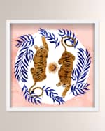 Image 1 of 4: The Oliver Gal Artist Co. "Tiger Team" Hand-Embellished Art Print