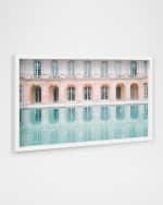 Image 3 of 4: The Oliver Gal Artist Co. "Palace Dreamy Pond" Hand-Embellished Art Print