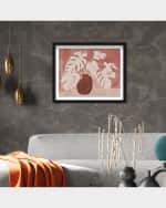 Image 2 of 3: The Oliver Gal Artist Co. "Fiery Nature" Framed Art Print on Paper