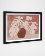 Image 3 of 3: The Oliver Gal Artist Co. "Fiery Nature" Framed Art Print on Paper
