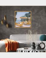 Image 2 of 3: The Oliver Gal Artist Co. "Faded Sunshine Soiree" Framed Art Print on Acrylic