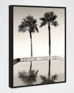 Image 3 of 3: The Oliver Gal Artist Co. "Two Palms" Framed Art Print on Acrylic