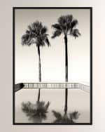 Image 1 of 3: The Oliver Gal Artist Co. "Two Palms" Framed Art Print on Acrylic