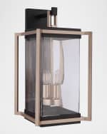 Image 2 of 2: Ellington Metalwork 22" Medium 4-Light Outdoor Wall Lantern