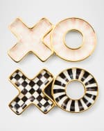 Image 4 of 4: MacKenzie-Childs Courtly XO Dish