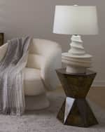 Image 2 of 3: Jamie Young Dune 29" Table Lamp