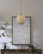 Image 2 of 3: Jamie Young Camber Glass Pendant, 11.5"