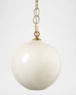 Image 3 of 3: Jamie Young Camber Glass Pendant, 11.5"