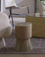 Image 2 of 3: Jamie Young Huntington Indoor/Outdoor Garden Stool