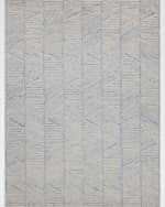 Image 1 of 7: Exquisite Rugs Kascata Hand-Tufted Blue/Ivory Rug, 9' x 12'