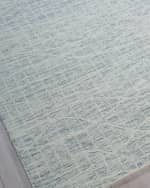 Image 2 of 8: Exquisite Rugs Miami Hand-Tufted Silver Rug, 12' x 15'