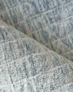Image 4 of 8: Exquisite Rugs Miami Hand-Tufted Silver Rug, 12' x 15'