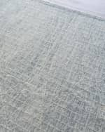 Image 7 of 8: Exquisite Rugs Miami Hand-Tufted Silver Rug, 12' x 15'