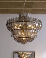 Image 2 of 3: Jamie Young Arcade 10-Light Chandelier, 26"