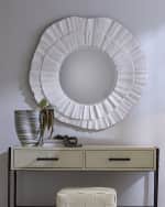Image 2 of 4: Jamie Young Millstone 43" Wall Mirror