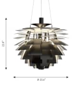 Image 3 of 4: Louis Poulsen PH 24" Artichoke Pendant