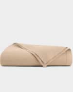 Image 1 of 2: Donna Karan Home Luxe Egyptian Cotton King Blanket