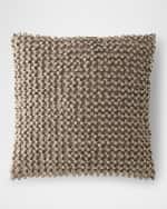 Image 1 of 2: Donna Karan Home Loop Decorative Pillow, 18" Square