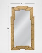 Image 4 of 5: Katherine Noble by BMC Metouro 78" Floor Mirror