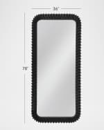 Image 4 of 4: Katherine Noble by BMC Kindlow 78" Floor Mirror