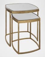 Image 1 of 6: The Uttermost Co Vista Nesting Tables, Set of 2