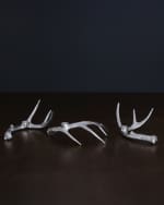 Image 2 of 4: Beatriz Ball WESTERN Antler Candlestick, Set of 3