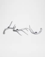 Image 4 of 4: Beatriz Ball WESTERN Antler Candlestick, Set of 3