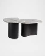 Image 3 of 7: Arteriors Melt Nesting Coffee Tables, Set of 2