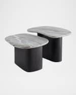 Image 1 of 7: Arteriors Melt Nesting Coffee Tables, Set of 2