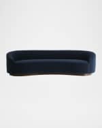 Image 2 of 6: Arteriors Turner Velvet Sofa, 108"