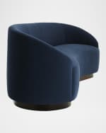 Image 3 of 6: Arteriors Turner Velvet Sofa, 108"