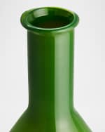 Image 2 of 4: Kosta Boda Lab Measuring Flask Vase, Green