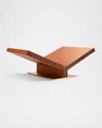 Image 2 of 5: Assouline Collector Classic Leather Bookstand