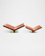 Image 4 of 5: Assouline Collector Classic Leather Bookstand