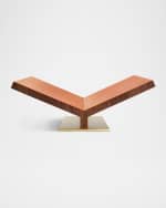 Image 1 of 5: Assouline Collector Classic Leather Bookstand