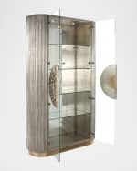 Image 2 of 5: John-Richard Collection Moon Shadow Display Cabinet