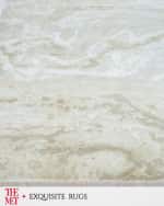 Image 3 of 7: Exquisite Rugs x THE MET Saccara Hand-Loomed Beige Rug, 9' x 12'