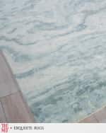 Image 2 of 7: Exquisite Rugs x THE MET Saccara Hand-Loomed Blue Rug, 8' x 10'