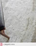 Image 6 of 7: Exquisite Rugs x THE MET Travertine Hand-Loomed Beige Rug, 6' x 9'