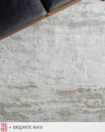 Image 7 of 7: Exquisite Rugs x THE MET Travertine Hand-Loomed Beige Rug, 6' x 9'