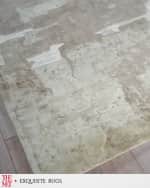 Image 2 of 7: Exquisite Rugs x THE MET Papyrus Hand-Loomed Beige Rug, 6' x 9'