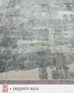 Image 3 of 7: Exquisite Rugs x THE MET Papyrus Hand-Loomed Gray Rug, 8' x 10'