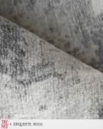 Image 4 of 7: Exquisite Rugs x THE MET Papyrus Hand-Loomed Gray Rug, 6' x 9'