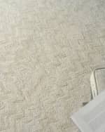 Image 7 of 7: Exquisite Rugs Veneta Hand-Tufted Beige Rug, 5' x 8'